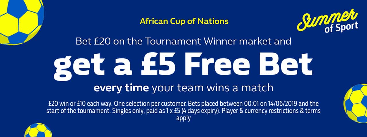 Africa Cup Offer 2019