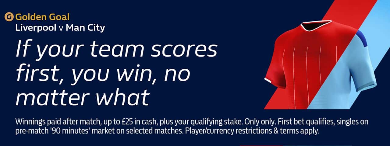 william hill golden goal liverpool vs man city