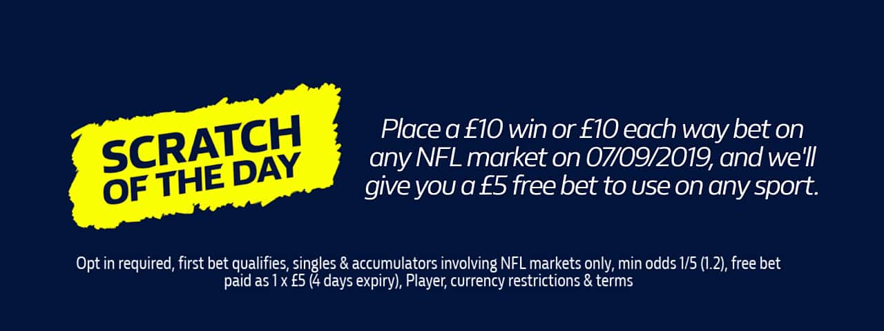 scratch of the day NFL