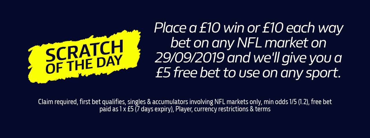scratch of the day nfl