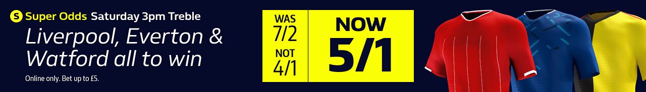 william hill super odds treble